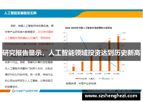 研究报告显示，人工智能领域投资达到历史新高